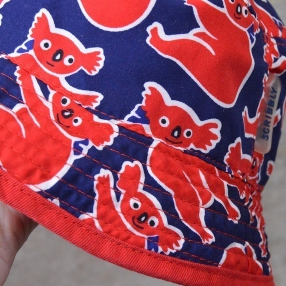Scribbly Australia Youth Koala Bear Bucket Hat, Size Small - Picture 6 of 7